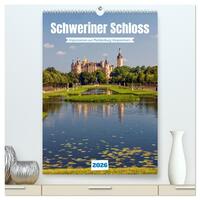 Schweriner Schloss - Impressionen aus Mecklenburg-Vorpommern (hochwertiger Premium Wandkalender 2026 DIN A2 hoch), Kunstdruck in Hochglanz