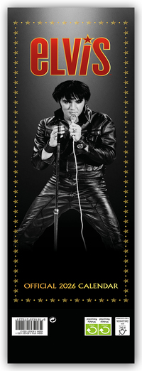 Elvis 2026 – Slimline-Kalender