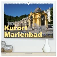 Kurort Marienbad (hochwertiger Premium Wandkalender 2025 DIN A2 quer), Kunstdruck in Hochglanz
