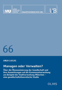 Vorderes Coverbild Managen oder Verwalten?