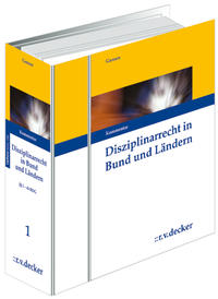 Vorderes Coverbild Disziplinarrecht in Bund und Ländern