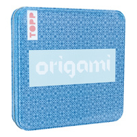 Origami Faltblätter mit Designdose (Ornamente)