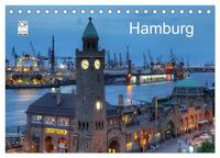 Hamburg (Tischkalender 2026 DIN A5 quer), CALVENDO Monatskalender