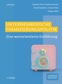 Vorderes Coverbild Unternehmerische Finanzierungspolitik