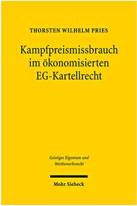 Kampfpreismissbrauch im ökonomisierten EG-Kartellrecht