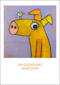 Vorderes Coverbild Miri - Ein glückliches neues Jahr - Briefkarte ohne Umschlag