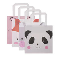 Trötsch Geschenktasche Papiertasche Tiere Medium 4er Set