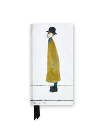 Schmales Hardcover-Notizbuch: L. S. Lowry, Beobachtender Gentleman