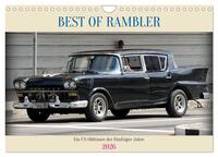 BEST OF RAMBLER - Ein US-Oldtimer der Fünfziger Jahre (Wandkalender 2026 DIN A4 quer), CALVENDO Monatskalender