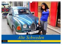 Alte Schweden - Schwedische Oldtimer in Kuba (Wandkalender 2026 DIN A3 quer), CALVENDO Monatskalender