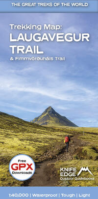 Trekking Map: Iceland's Laugavegur Trail