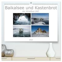 Vorderes Coverbild Baikalsee und Kastenbrot (hochwertiger Premium Wandkalender 2026 DIN A2 quer), Kunstdruck in Hochglanz