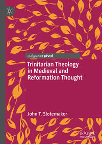 Vorderes Coverbild Trinitarian Theology in Medieval and Reformation Thought