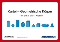 Vorderes Coverbild Kartei - Geometrische Körper für die 2. bis 4. Klasse