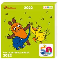 Vorderes Coverbild Der Kalender mit der Maus - Postkartenkalender 2022