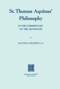 St. Thomas Aquinas’ Philosophy