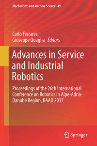 Advances in Service and Industrial Robotics