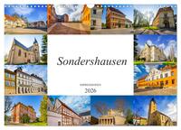 Sondershausen Impressionen (Wandkalender 2026 DIN A3 quer), CALVENDO Monatskalender