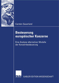 Vorderes Coverbild Besteuerung europäischer Konzerne