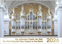 Der Orgelkalender, ein Musik-Kalender 2026, DIN A3