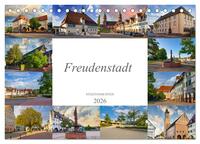 Freudenstadt Stadtansichten (Tischkalender 2026 DIN A5 quer), CALVENDO Monatskalender