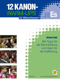 12 Kanon Warm-Ups - Es-Heft