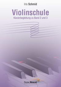 Violinschule, Klavierbegleitung zu Band 2 und 3