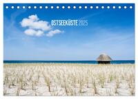 Ostseeküste 2025 (Tischkalender 2025 DIN A5 quer), CALVENDO Monatskalender