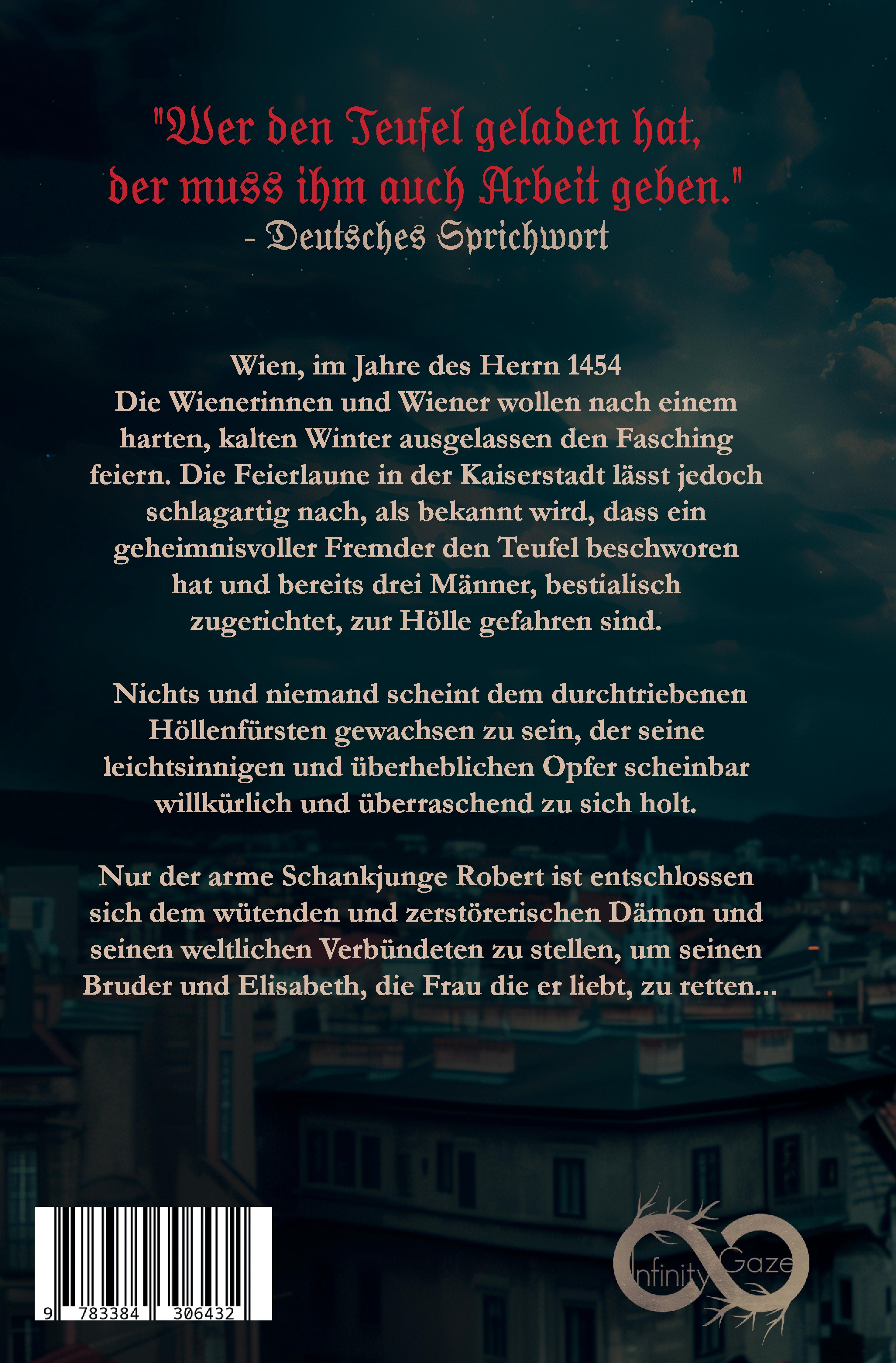 Rückseitencover Wie der Teufel in Wien wütete
