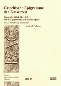 Griechische Epigramme der Kaiserzeit