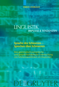 Sprache des Schmerzes - Sprechen über Schmerzen