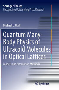 Quantum Many-Body Physics of Ultracold Molecules in Optical Lattices