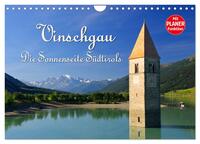 Vinschgau - Die Sonnenseite Südtirols (Wandkalender 2025 DIN A4 quer), CALVENDO Monatskalender
