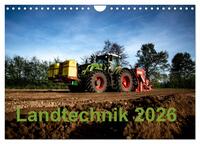 Landtechnik 2026 (Wandkalender 2026 DIN A4 quer), CALVENDO Monatskalender