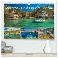 Mallorca - Cala Figuera Spezial (hochwertiger Premium Wandkalender 2026 DIN A2 quer), Kunstdruck in Hochglanz