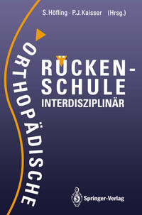Vorderes Coverbild Orthopädische Rückenschule Interdisziplinär