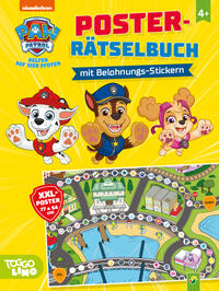 PAW Patrol Poster-Rätselbuch mit Belohnungs-Stickern