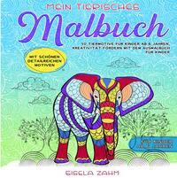 Mein tierisches Malbuch