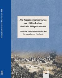 Vorderes Coverbild Rezeptbuch eines Kochkurses von 1908 der im Rathaus von Sankt Aldegund stattfand