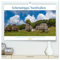 Geheimtipps Norditalien (hochwertiger Premium Wandkalender 2025 DIN A2 quer), Kunstdruck in Hochglanz