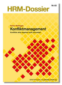 Vorderes Coverbild Konfliktmanagement