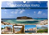 Zauberhaftes Kreta (Wandkalender 2025 DIN A4 quer), CALVENDO Monatskalender