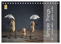 Simple Things - die Geschichten gehen weiter (Tischkalender 2025 DIN A5 quer), CALVENDO Monatskalender