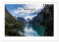Norwegen - Faszination Fjordland (Wandkalender 2025 DIN A4 quer), CALVENDO Monatskalender