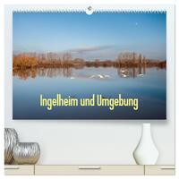 Ingelheim und Umgebung (hochwertiger Premium Wandkalender 2025 DIN A2 quer), Kunstdruck in Hochglanz