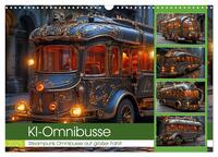 KI-Omnibusse (Wandkalender 2025 DIN A3 quer), CALVENDO Monatskalender