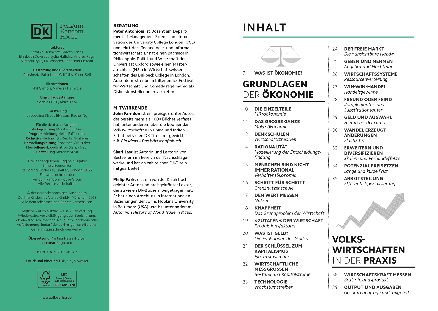 Beispielinhalt (Bild) SIMPLY. Wirtschaft