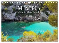 Vorderes Coverbild MENORCA Magie einer Insel (Wandkalender 2025 DIN A4 quer), CALVENDO Monatskalender