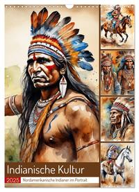 Vorderes Coverbild Indianische Kultur (Wandkalender 2025 DIN A3 hoch), CALVENDO Monatskalender