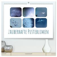 Vorderes Coverbild Zauberhafte Pusteblumen (hochwertiger Premium Wandkalender 2025 DIN A2 quer), Kunstdruck in Hochglanz